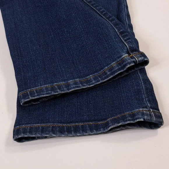 Lauren Ralph Lauren Modern Straight Curvy Blue Jeans Size 4 - Picture 14 of 17